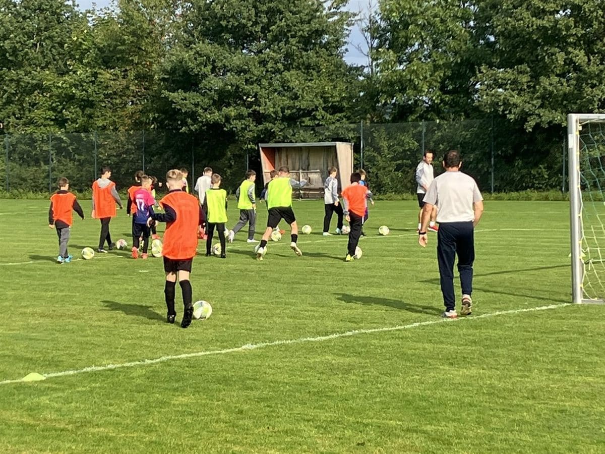 Trainingslager der D1-Jugend in Rogendorf
