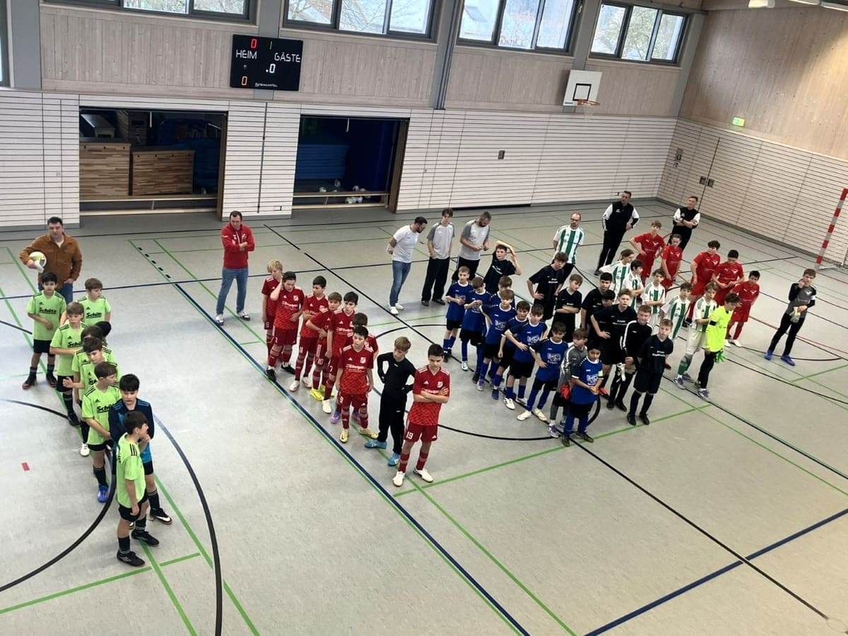 Spannende Spiele und großer Teamgeist beim Hallenturnier 2026