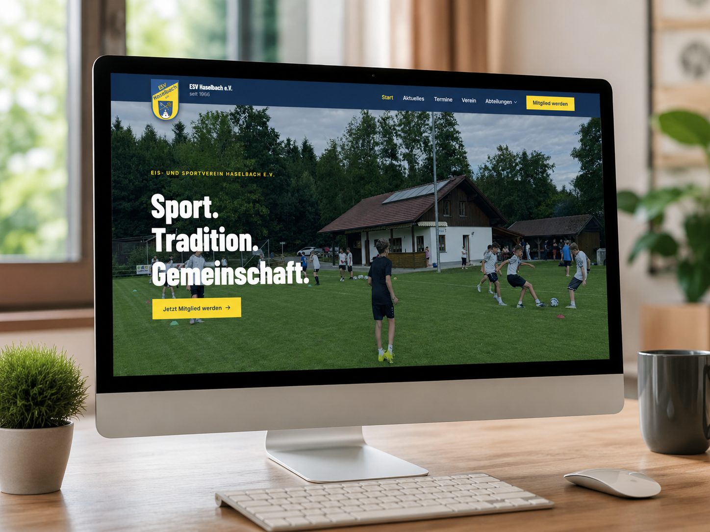 ESV Haselbach mit neuer Website online