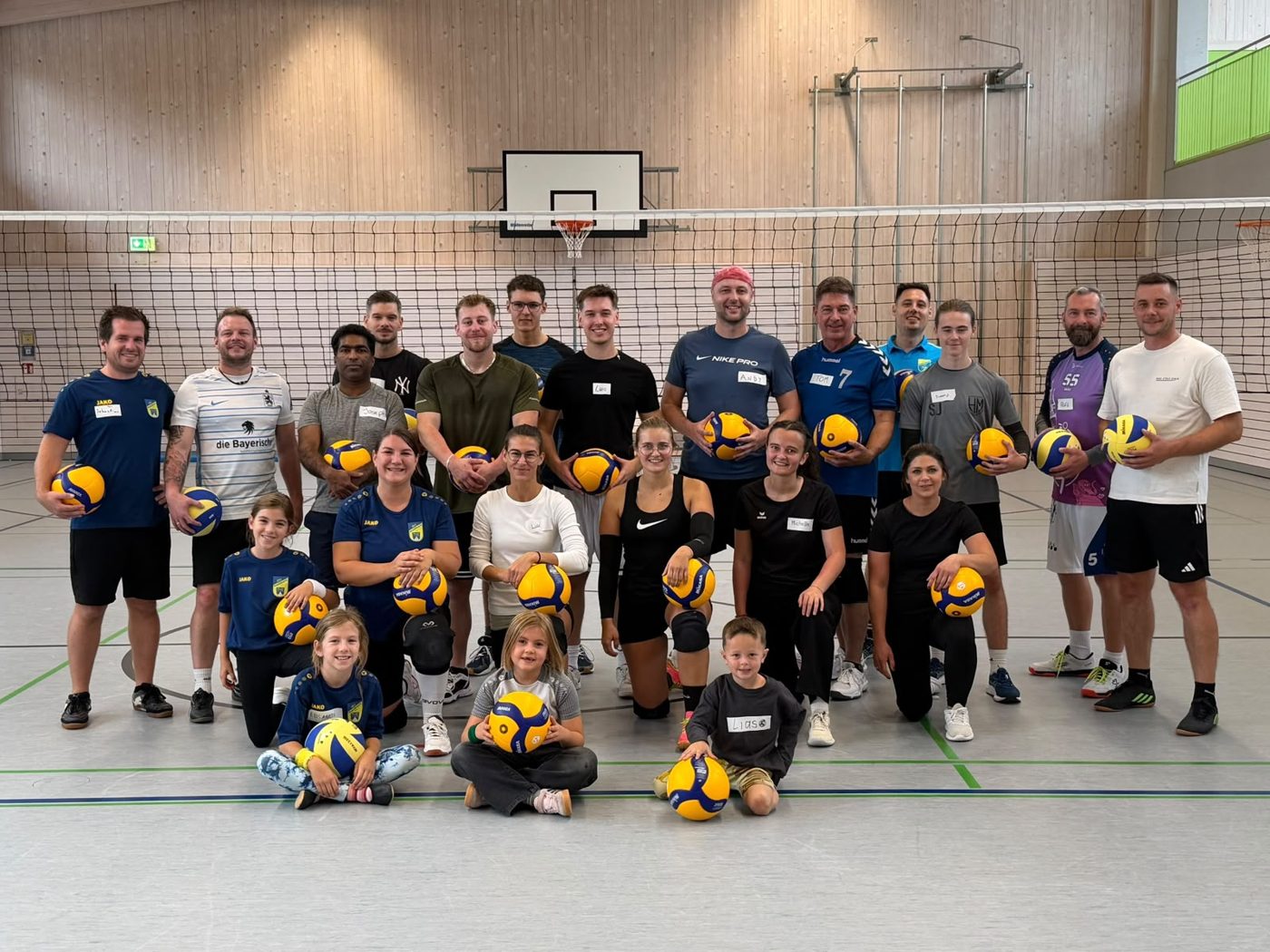 Haselbach spielt jetzt Volleyball