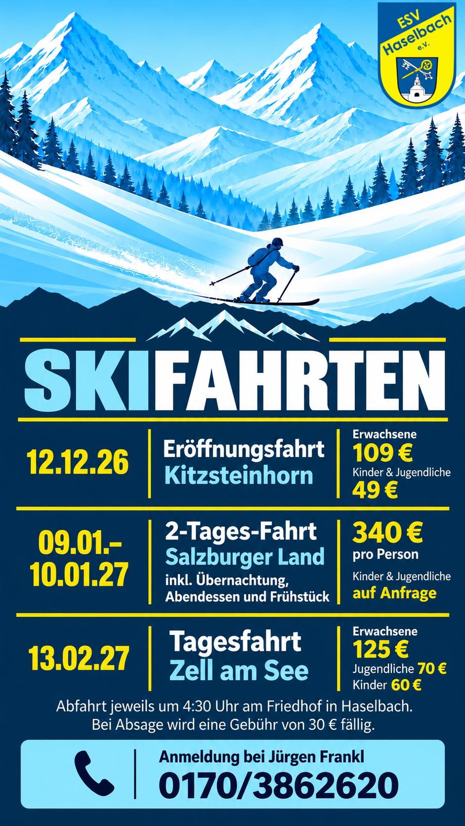 Skiprogramm 2026/2027